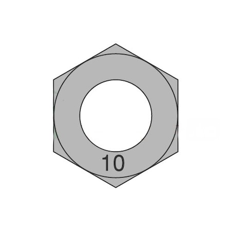 Hex Nut, M90-4.00, Steel, Class 10, Plain, 5 PK